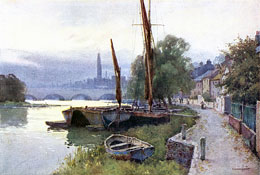 Strand-on-the-Green and Kew Bridge