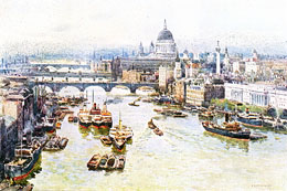 The Heart of London from Tower Bridge