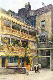 Remains of the George Inn, Southwark