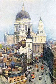 St. Paul's and Ludgate Hill