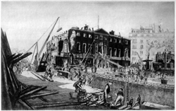 Demolishing Devonshire House
